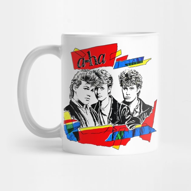 Vintage Styled 80s A-Ha Design by DankFutura